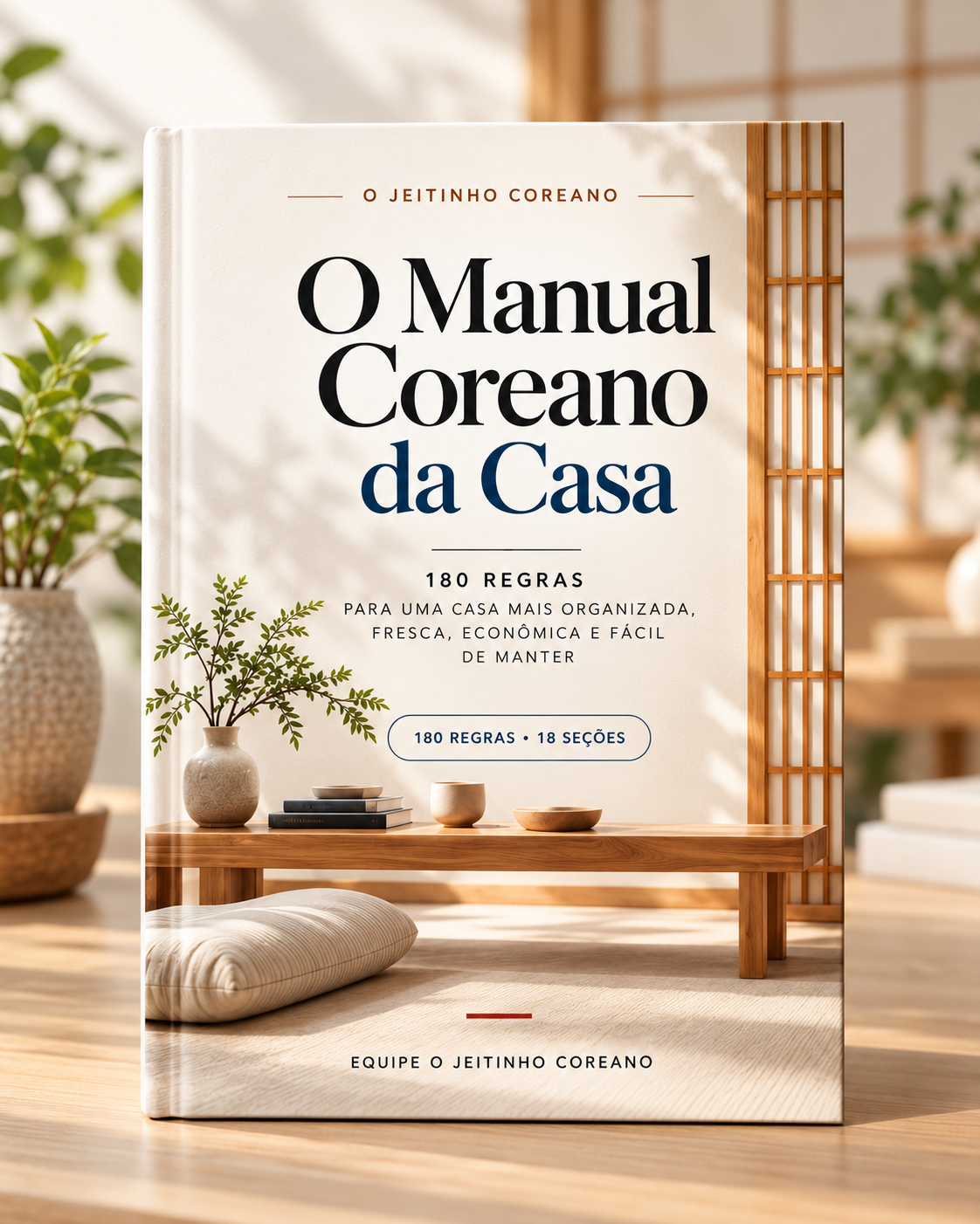 Capa do livro O Manual Coreano da Casa